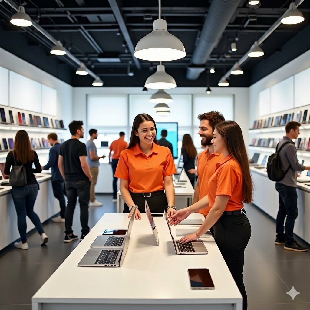 TRẢI NGHIỆM CÔNG NGHỆ ĐỈNH CAO TẠI CỬA HÀNG.