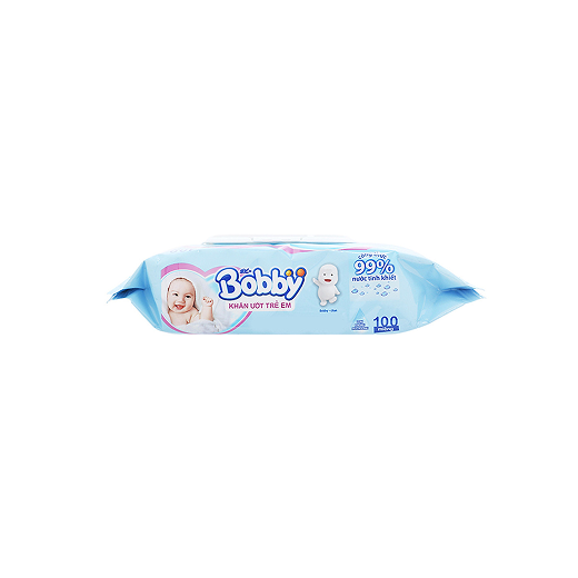 Khăn ướt Bobby 100 tờ