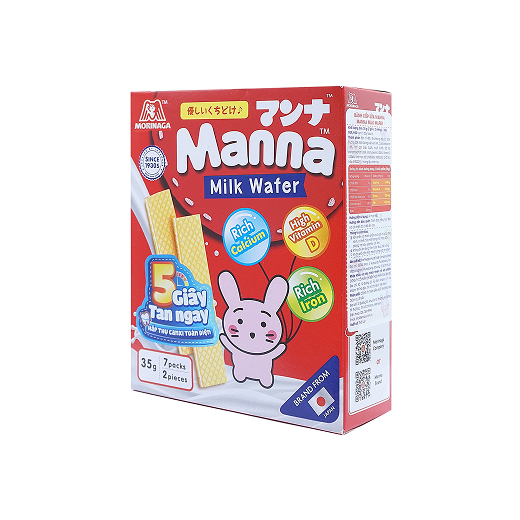 Bánh xốp sữa Manna 35g