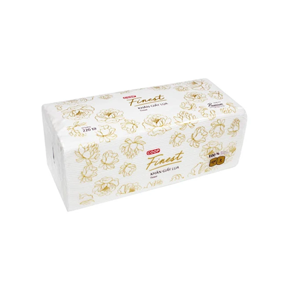 Khăn giấy lụa Co.op Finest 220 tờ