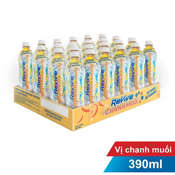 Thực phẩm bổ sung nước Revive chanh muối thùng