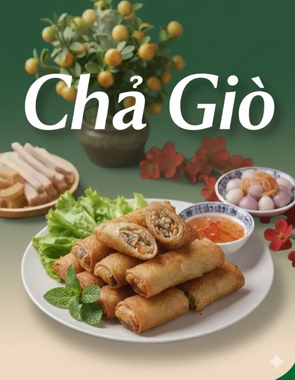 Bí quyết làm Chả giò chiên giòn tan lâu