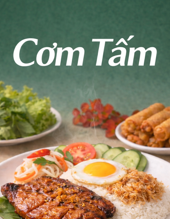 Cơm tấm bì chả - Bữa sáng quen thuộc của người Nam Bộ