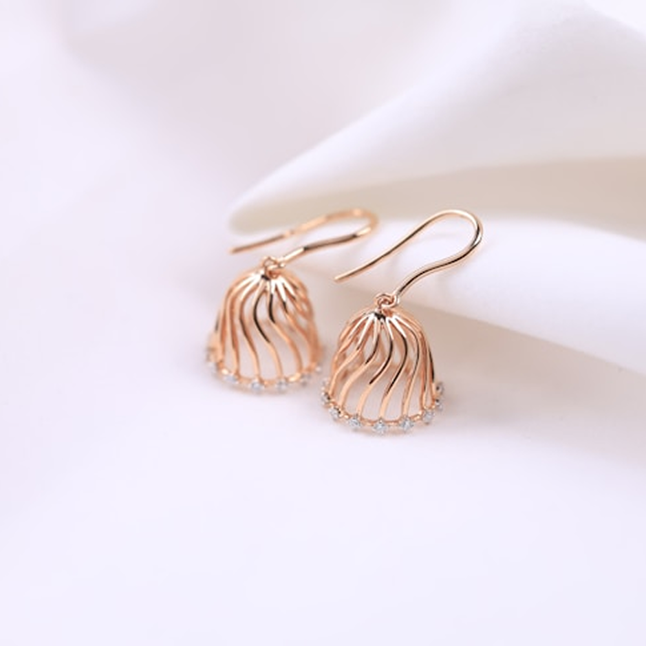 Bông Tai Kim Cương Giọt Nước